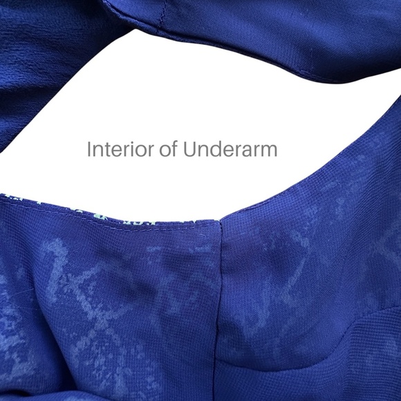 ELEVENSES/ANTHROPOLOGIE NWOT AUDRA WIDE LEG JUMPSUIT NAVY BLUE | SIZE 6 - Picture 4 of 10